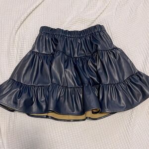 NWOT- ASOS- 8. Faux Leather Mini Skirt
